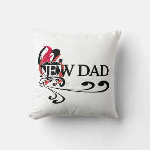 Gothic Heart New Dad T-shirts en cadeautjes Kussen
