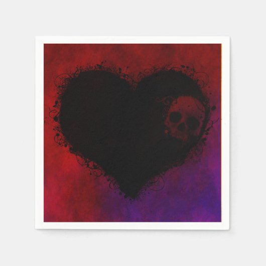 Gothic Heart Servet (Voorkant)