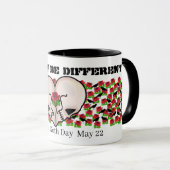 Gothic Heart Skulls Love Mok (Voorkant rechts)