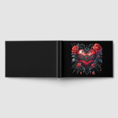 Gothic Heart Valentine Guest Book Gastenboek (Volledig)