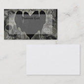 Gothic Heart Visitekaartje (Voorkant / Achterkant)