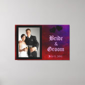 Gothic Heart Wedding Keepomwille Canvas Afdruk (Voorkant)