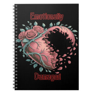 Gothic Heartbreak en Rozen Notitieboek