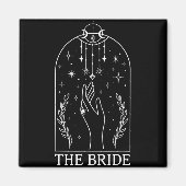 Gothic heks bruid coven tarot matching vrijgezelle magneet (Voorkant)