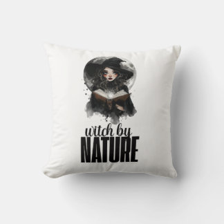Gothic Heks Natuur Volle Maan Design || Kussen