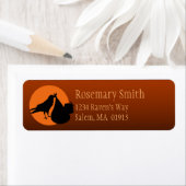 Gothic-Horror-Baby shower Etiket (Insitu)