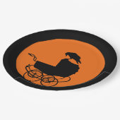 Gothic-Horror-Baby shower Papieren Bordje (Gekanteld)