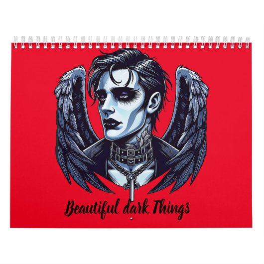 Gothic Horror Dark Fantasy kunstwezens Kalender (Hoes)
