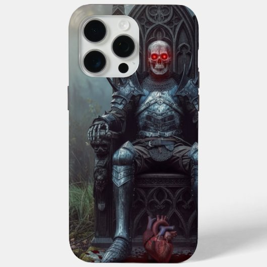 Gothic Horror iPhone 15 Pro Max Case (Achterkant)