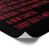 Gothic Horror Poster The Judge Dark Fantasy Wall  (Coin)