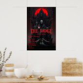 Gothic Horror Poster The Judge Dark Fantasy Wall  (Cuisine)