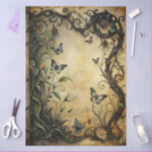 Gothic Junk Journal Serie Ontwerp 15 Tissuepapier (Craft)