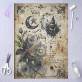 Gothic Junk Journal Series Design 1 Tissuepapier (Craft)