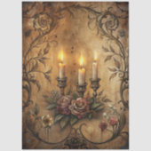 Gothic Junk Journal Series Design 20 Tissuepapier (Voorkant)