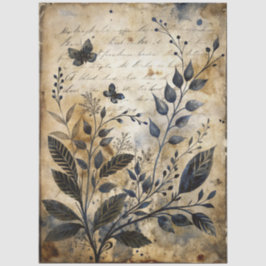 Gothic Junk Journal Series Design 4 Tissuepapier