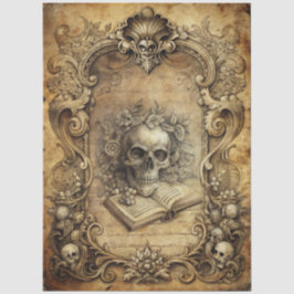 Gothic Junk Journal Series Design 6 Tissuepapier