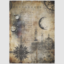 Gothic Junk Journal Series Ontwerp 12 Tissuepapier