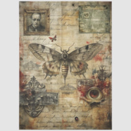 Gothic Junk Journal Series Ontwerp 14 Tissuepapier