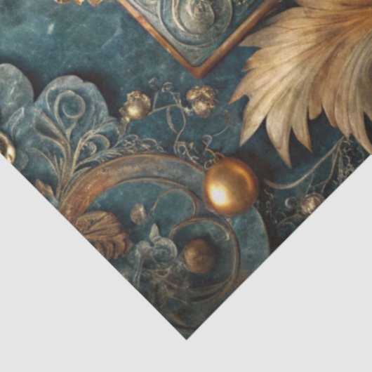 Gothic Junk Journal Series Ontwerp 17 Tissuepapier (Detail)