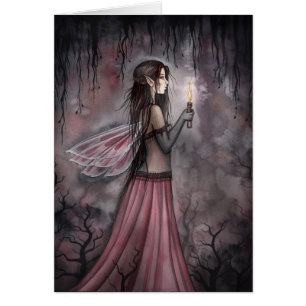Gothic Kaars Feeënkaart door Molly Harrison