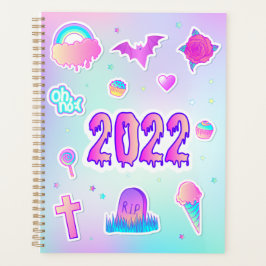 Gothic Kawaii Cute Pastel 2022 Planner