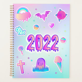 Gothic Kawaii Cute Pastel 2022 Planner