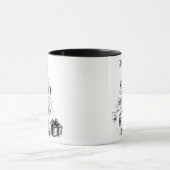 Gothic kerstboom mok (Midden)