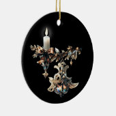 Gothic Kerstmis Keramisch Ornament (Rechts)