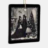 Gothic Kerstmis Keramisch Ornament (Rechts)