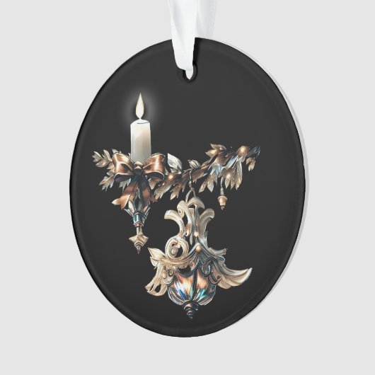 Gothic Kerstmis Ornament (voorkant)