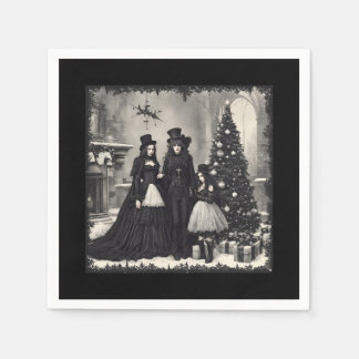 Gothic Kerstmis Servet