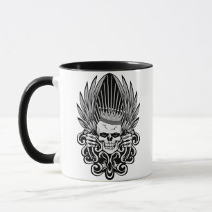 Gothic King Skull Mok