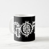 Gothic Koffiemok (Voorkant links)
