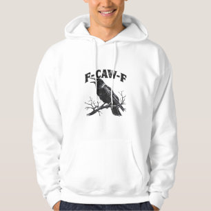 Gothic Kraai Humor F-Caw-F Grappig Essential Hoodie