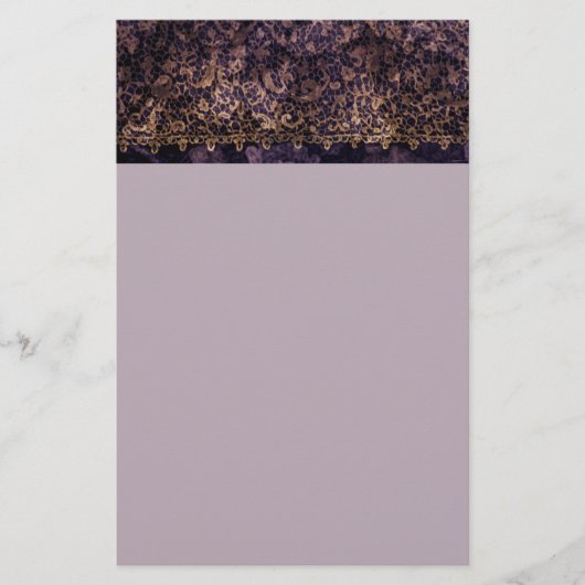 Gothic Lace Briefpapier (Voorkant)