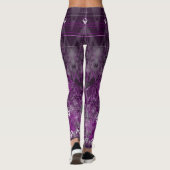 Gothic Lace o'Death steampunk skull Lace wicca Leggings (Achterkant)