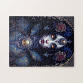 Gothic Lady Gothic Fantasy Art Legpuzzel (Horizontaal)