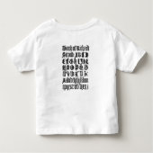 Gothic Letters Shirt (Achterkant)