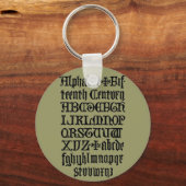 Gothic Letters Sleutelhanger (Voorkant)