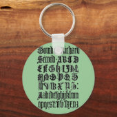 Gothic Letters Sleutelhanger (Voorkant)