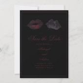 Gothic Lips Save the Date (Voorkant)