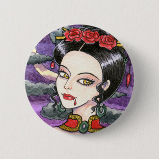Gothic Magic Vampire Fantasy Button van Ann Howard