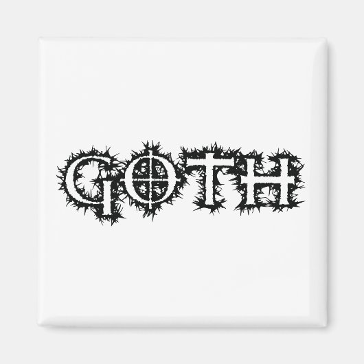 Gothic Magneet (Voorkant)