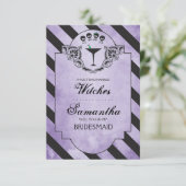 Gothic Maid of Honor Proposition Invitation ~ Funn (Debout devant)