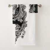 Gothic Maiden Bad Handdoek (Insitu)