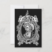 Gothic Maiden Bedankkaart (Voorkant)