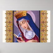 Gothic Mary Poster Print (Voorkant)