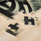  Gothic meisje illustratie Legpuzzel (Zijkant)