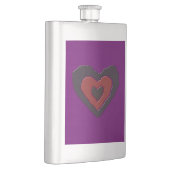 Gothic Melting Love Heart Flasks Flacon (Rechts)
