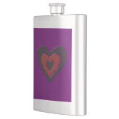 Gothic Melting Love Heart Flasks Flacon (Links)